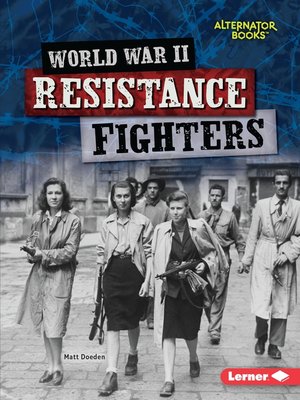 cover image of World War II Resistance Fighters